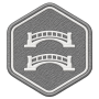 Monochromatyczna naszywka osiągnięcia-2